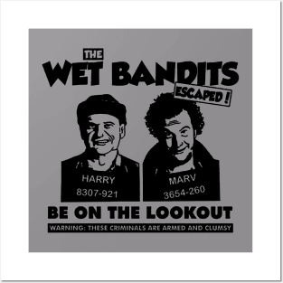 The Wet Bandits Posters and Art